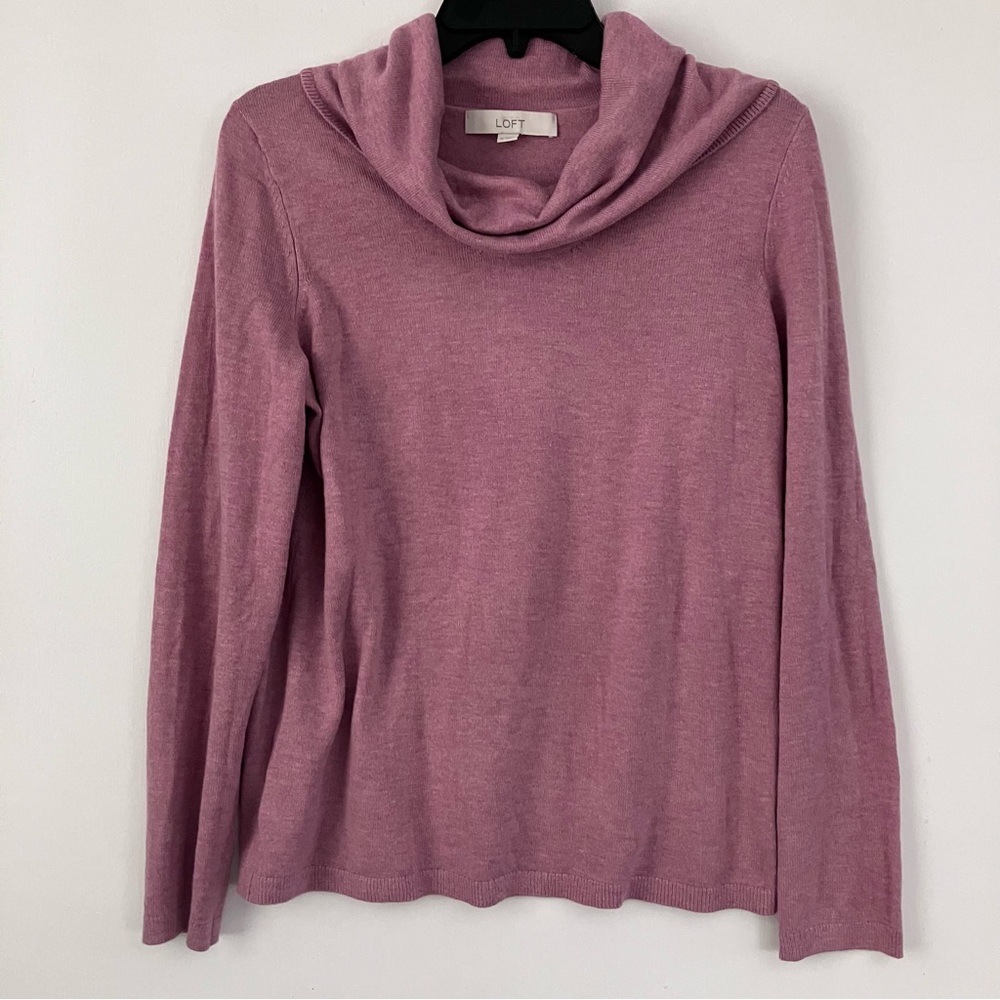 Vintage Ann Taylor LOFT Lightweight Cowl Neck Sweater